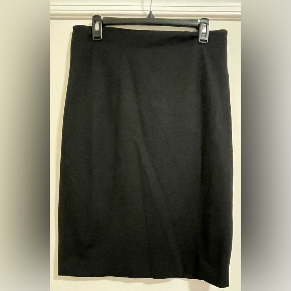 White House Black Market Classic Black Pencil Skirt